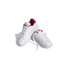 ADIDAS PERFORMANCE Adidas Advantage Lifestyle Court Lace Sneaker Kinder - Weiß/rot -Sportbekleidung Verkauf adidas advantage lifestyle court lace sneaker kinder weiss rot4