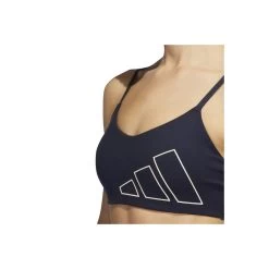 ADIDAS PERFORMANCE Adidas Aeroreact Training Light-Support Logo Sport-BH - Navy/weiß -Sportbekleidung Verkauf adidas aeroreact training light support logo sport bh navy weiss6