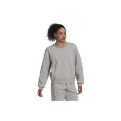 ADIDAS PERFORMANCE Adidas All Szn Fleece Sweatshirt Damen - Grau -Sportbekleidung Verkauf adidas all szn fleece sweatshirt damen grau4