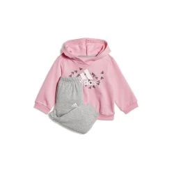 ADIDAS PERFORMANCE Adidas Badge Of Sport Jogginganzug Kinder - Rosa/grau