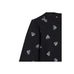 Sportbekleidung Verkauf -Sportbekleidung Verkauf adidas brand love fleece jogginganzug baby schwarz grau2