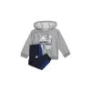 ADIDAS PERFORMANCE Adidas Brand Love Hooded Fleece Jogginganzug Baby - Grau/blau -Sportbekleidung Verkauf adidas brand love hooded fleece jogginganzug baby grau blau