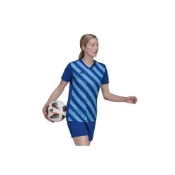 ADIDAS PERFORMANCE Adidas Entrada 22 Graphic Trikot Damen - Blau -Sportbekleidung Verkauf adidas entrada 22 graphic trikot damen blau5