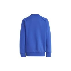 ADIDAS PERFORMANCE Adidas Essentials Logo French Terry Jogginganzug Kinder - Blau -Sportbekleidung Verkauf adidas essentials logo french terry jogginganzug kinder blau3