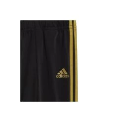 ADIDAS PERFORMANCE Adidas Essentials Shiny Hooded Trainingsanzug Baby - Schwarz/gold -Sportbekleidung Verkauf adidas essentials shiny hooded trainingsanzug baby schwarz gold4