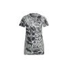 ADIDAS PERFORMANCE Adidas Fast Allover Print Running T-Shirt Damen - Schwarz/weiß -Sportbekleidung Verkauf adidas fast allover print running t shirt damen schwarz weiss