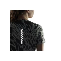 ADIDAS PERFORMANCE Adidas Fast Allover Print Running T-Shirt Damen - Schwarz/weiß -Sportbekleidung Verkauf adidas fast allover print running t shirt damen schwarz weiss6