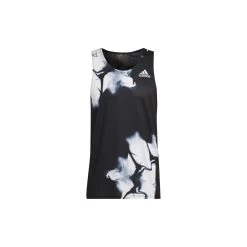 ADIDAS PERFORMANCE Adidas Fast Graphic Tanktop Herren - Schwarz/weiß