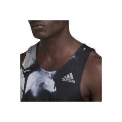 ADIDAS PERFORMANCE Adidas Fast Graphic Tanktop Herren - Schwarz/weiß -Sportbekleidung Verkauf adidas fast graphic tanktop herren schwarz weiss5