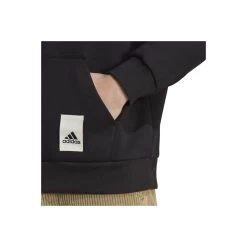 ADIDAS PERFORMANCE Adidas Lounge Fleece Hoodie Herren - Schwarz -Sportbekleidung Verkauf adidas lounge fleece hoodie herren schwarz6