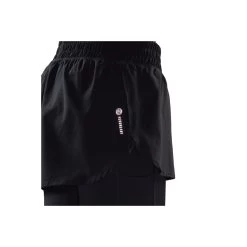 ADIDAS PERFORMANCE Adidas Run ICons Two-In-One Running Shorts Damen - Schwarz -Sportbekleidung Verkauf adidas run icons two in one running shorts damen schwarz5