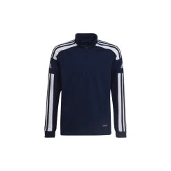 ADIDAS PERFORMANCE Adidas Squadra 21 Half Zip Langarm Shirt Kinder - Navy/weiß