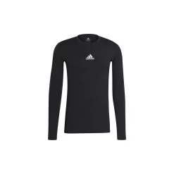 ADIDAS PERFORMANCE Adidas Techfit Compression Langarm Shirt Herren - Schwarz