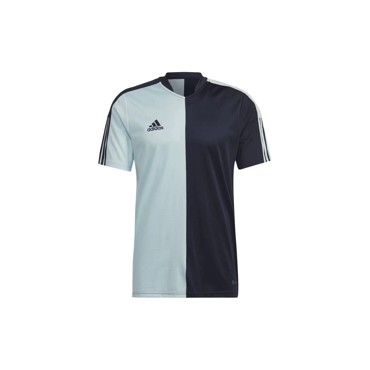 ADIDAS PERFORMANCE Adidas Tiro Half & Half Trikot Herren - Hellblau/navy 3 ADIDAS PERFORMANCE Adidas Tiro Half & Half Trikot Herren - Hellblau/navy