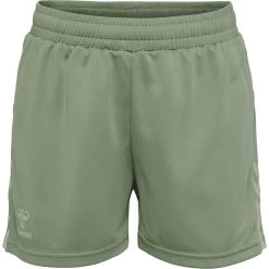 Hummel Active PL Shorts Damen - Hellgrün