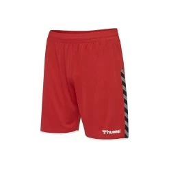 Hummel Authentic Poly Shorts Kinder - Rot -Sportbekleidung Verkauf hummel authentic poly shorts kinder rot3