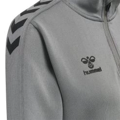 Hummel Core XK Half Zip Sweatshirt Damen - Grau -Sportbekleidung Verkauf hummel core xk half zip sweatshirt damen grau4