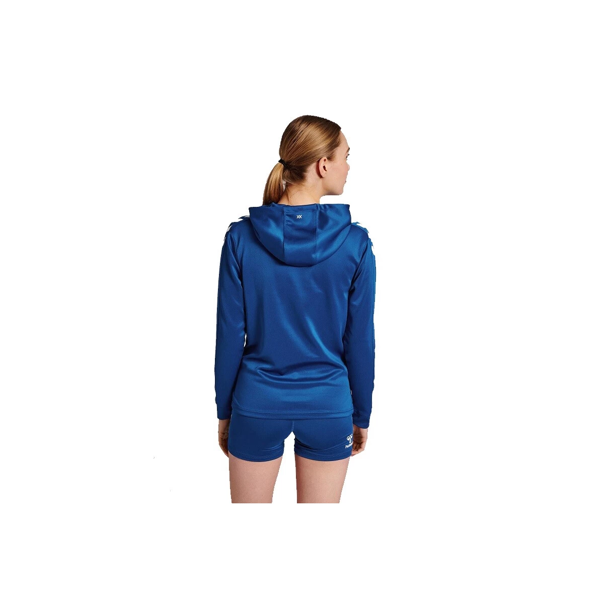 Hummel Core XK Poly Hoodie Damen - Blau 6 Hummel Core XK Poly Hoodie Damen - Blau – Bild 4