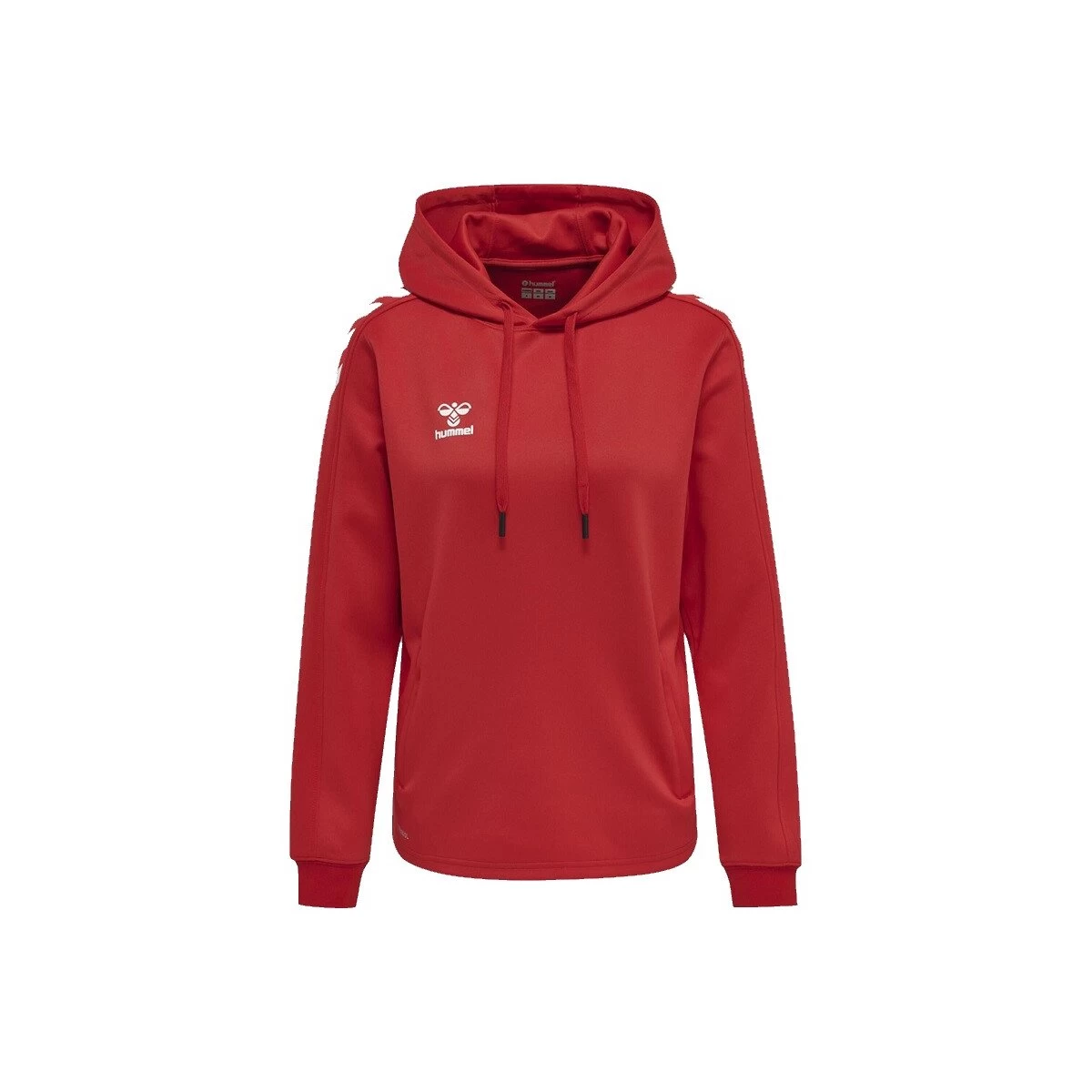 Hummel Core XK Poly Sweat Hoodie Damen - Rot 3 Hummel Core XK Poly Sweat Hoodie Damen - Rot