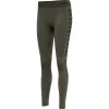 Hummel First Seamless Tight Leggings Damen - Khaki -Sportbekleidung Verkauf hummel first seamless tight leggings damen khaki