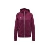 Hummel Move Grid Full-Zip Hoodie Damen - Dunkelrot -Sportbekleidung Verkauf hummel move grid full zip hoodie damen dunkelrot