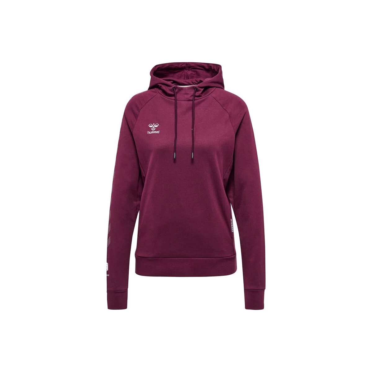 Hummel Move Grid Hoodie Damen - Dunkelrot 3 Hummel Move Grid Hoodie Damen - Dunkelrot