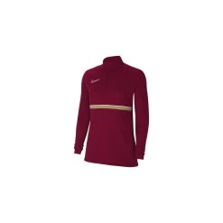 Nike Academy 21 Half Zip Sweatshirt Damen - Bordeaux
