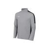 Nike Academy 23 Half Zip Langarm Shirt Kinder - Grau/schwarz