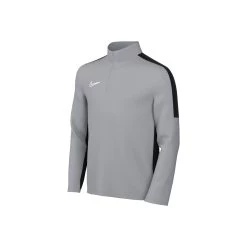 Nike Academy 23 Half Zip Langarm Shirt Kinder - Grau/schwarz