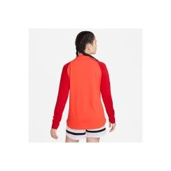 Nike Academy Pro Drill Top Sweatshirt Damen - Orange/rot -Sportbekleidung Verkauf nike academy pro drill top sweatshirt damen orange rot3