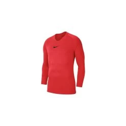 Nike Park Funktionsshirt Langarm Herren - Neonrot