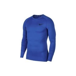 Nike Pro Longsleeve Herren - Blau