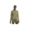 Nike Running Shirt Langarm Damen - Khaki