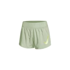 Nike Swoosh Shorts Damen - Hellgrün