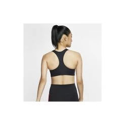 Nike Swoosh Sport BH - Schwarz -Sportbekleidung Verkauf nike swoosh sport bh schwarz4