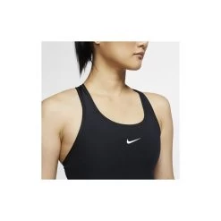 Nike Swoosh Sport BH - Schwarz -Sportbekleidung Verkauf nike swoosh sport bh schwarz5