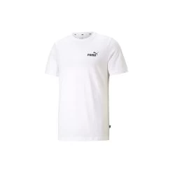 Puma ESS Small Logo T-Shirt Herren - Weiß