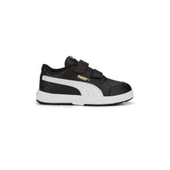 Puma Evolve Court V PS Sneaker Baby - Schwarz/weiß