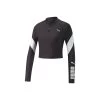 Puma Fit Eversculpt 14 Half Zip Crop Top Damen - Schwarz/weiß -Sportbekleidung Verkauf puma fit eversculpt 14 half zip crop top damen schwarz weiss