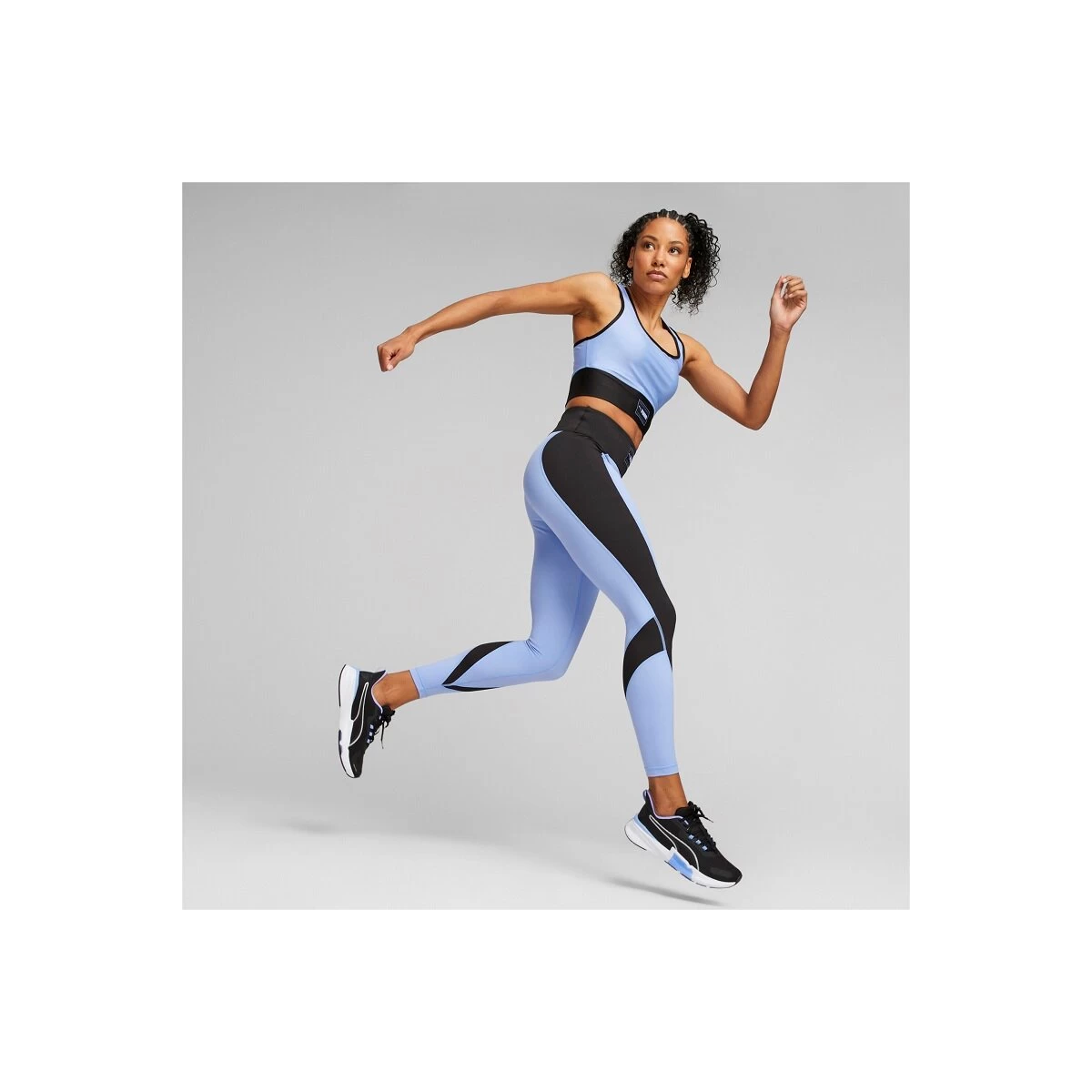 Puma Fit Eversculpt Skimmer Sport BH Damen - Lila/schwarz 5 Puma Fit Eversculpt Skimmer Sport BH Damen - Lila/schwarz – Bild 3