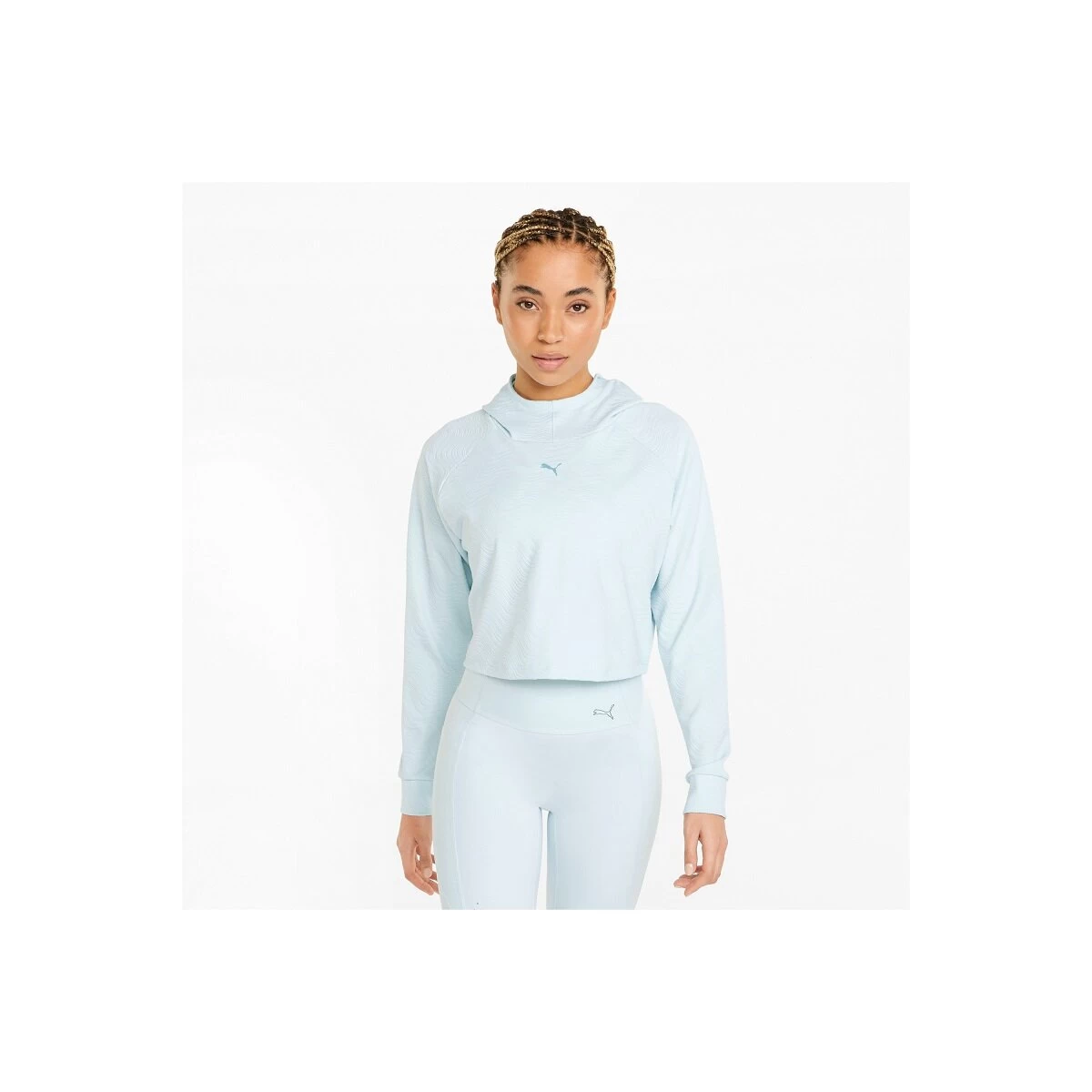 Puma Flawless Hoodie Damen - Hellblau 5 Puma Flawless Hoodie Damen - Hellblau – Bild 3