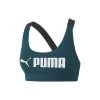 Puma Mid Impact Sport BH Damen - Grün -Sportbekleidung Verkauf puma mid impact sport bh damen gruen