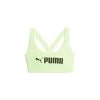 Puma Mid Impact Sport BH Damen - Neongelb