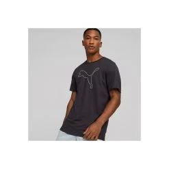Puma Performance Cat T-Shirt Herren - Schwarz -Sportbekleidung Verkauf puma performance cat t shirt herren schwarz3
