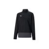 Puma TeamGOAL 23 Zip Top Langarm Shirt Kinder - Schwarz