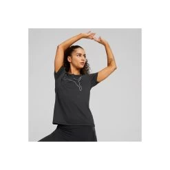 Puma Train Favorite T-Shirt Damen - Schwarz -Sportbekleidung Verkauf puma train favorite t shirt damen schwarz3