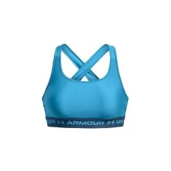 Under Armour Crossback Mid Sport BH Damen - Blau