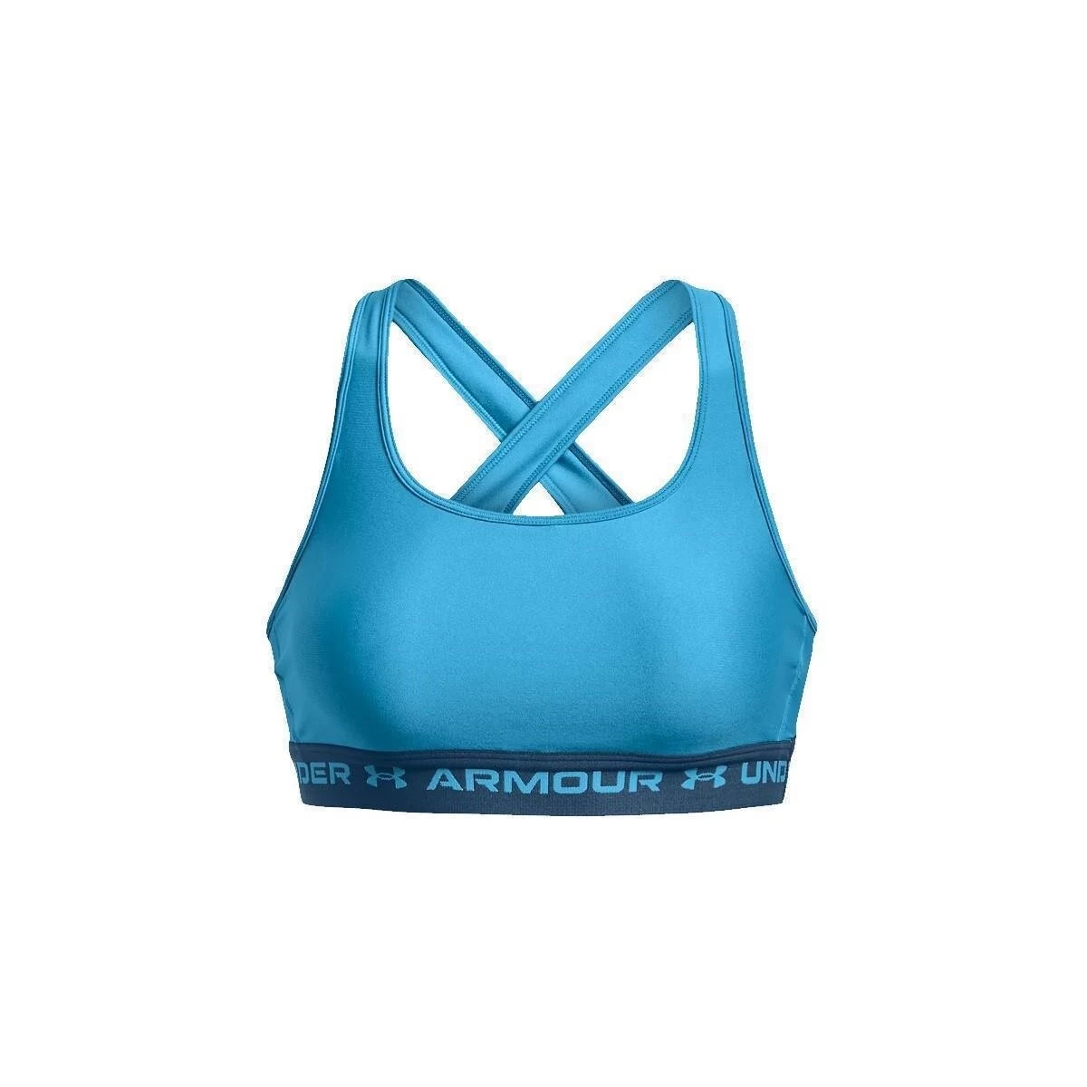 Under Armour Crossback Mid Sport BH Damen - Blau 3 Under Armour Crossback Mid Sport BH Damen - Blau