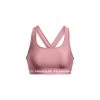 Under Armour Crossback Mid Sport BH - Rosa/weiß -Sportbekleidung Verkauf under armour crossback mid sport bh rosa weiss