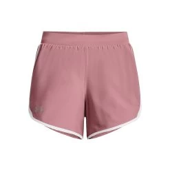 Under Armour Fly By 2.0 Shorts Damen - Rosa/weiß